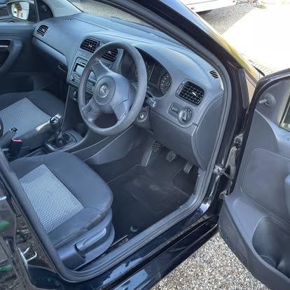 Clean car front interior ready after valeting